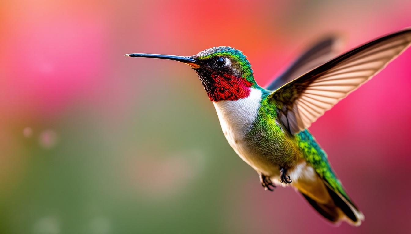 A Hummingbird Dives Faster Than A Fighter Jet, Drinks With A Pump, And Can Drop Its Heart Rate To 50 Beats A Minute
